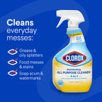 Clorox Disinfecting All Purpose Cleaner, Bleach Free, Crisp Lemon, 32 Fluid Ounces (Pack May Vary)