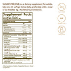 Solgar 1300 mg Omega 3-6-9, 120 Softgels - Fish Oil Supplement - Support for Joint & Skin Health - Includes Flaxseed & Borage - Contains EPA & DHA Omega 3 Fatty Acids - 40 Servings | Specially formulated ratio of omega 3, 6 and 9 fatty acids