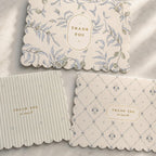 ZICOTO Beautiful Thank You Cards Set of 30 With Envelopes and Cute Stickers