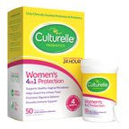 Culturelle Probiotics for Women with Prebiotics, 4-in-1 Benefits, 30 Count | 5 Strain Probiotic Blend, Vaginal, Urinary Tract, Digestive & Immune Plus Occasional Gas & Bloating Support*