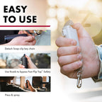 Buy now SABRE Safe Escape 3-In-1 Pepper Gel With Seat Belt Cutter & Window Breaker, Maximum Strength Pepper Spray, Snap Clip Keychain for Easy Carry & Fast Access, 0.54 fl oz, Easy to Use Fast Flip Top Safety at indiglob india