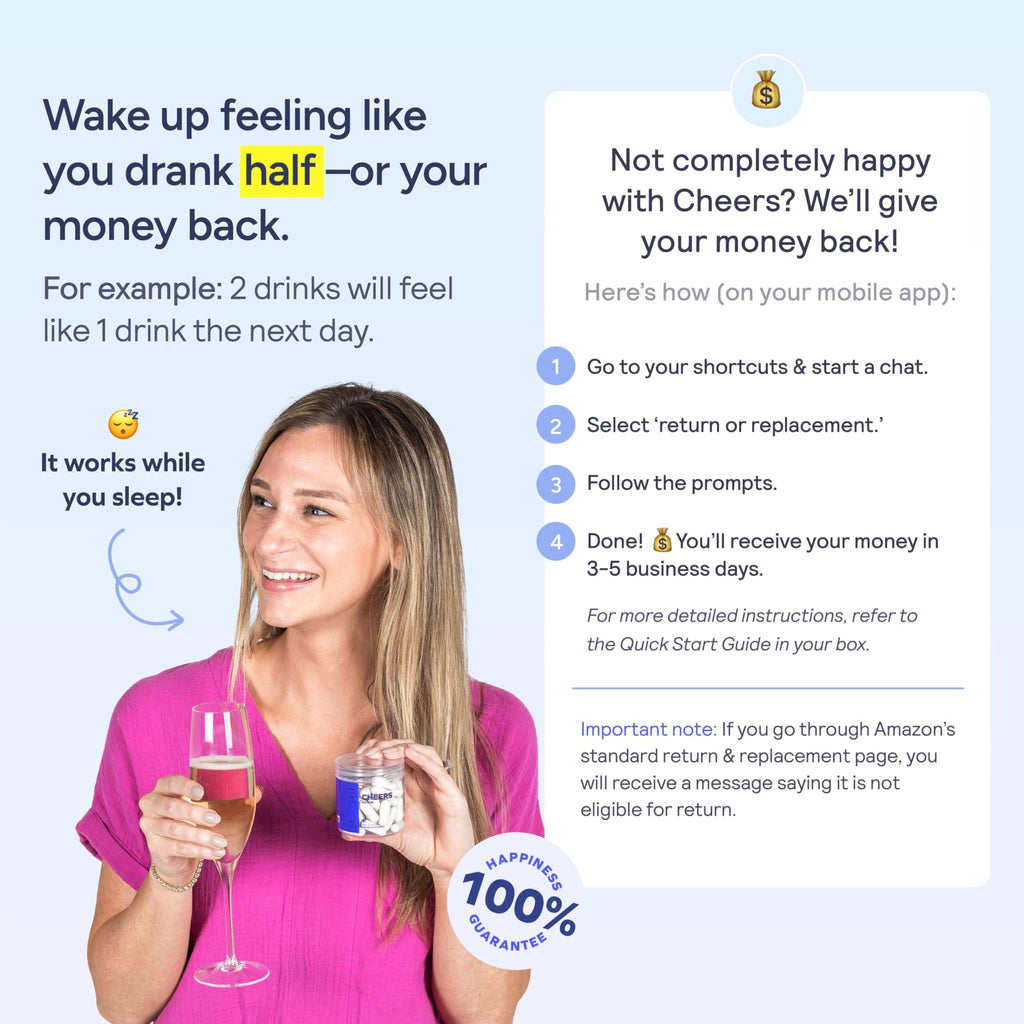 Cheers Liver Combo | Restore (36 Doses) + Protect (90 Doses) | Supplements | Support Your Liver & Feel Better After Drinking, DHM, L-Cysteine, Milk Thistle, Prickly Pear, B-Vitamins