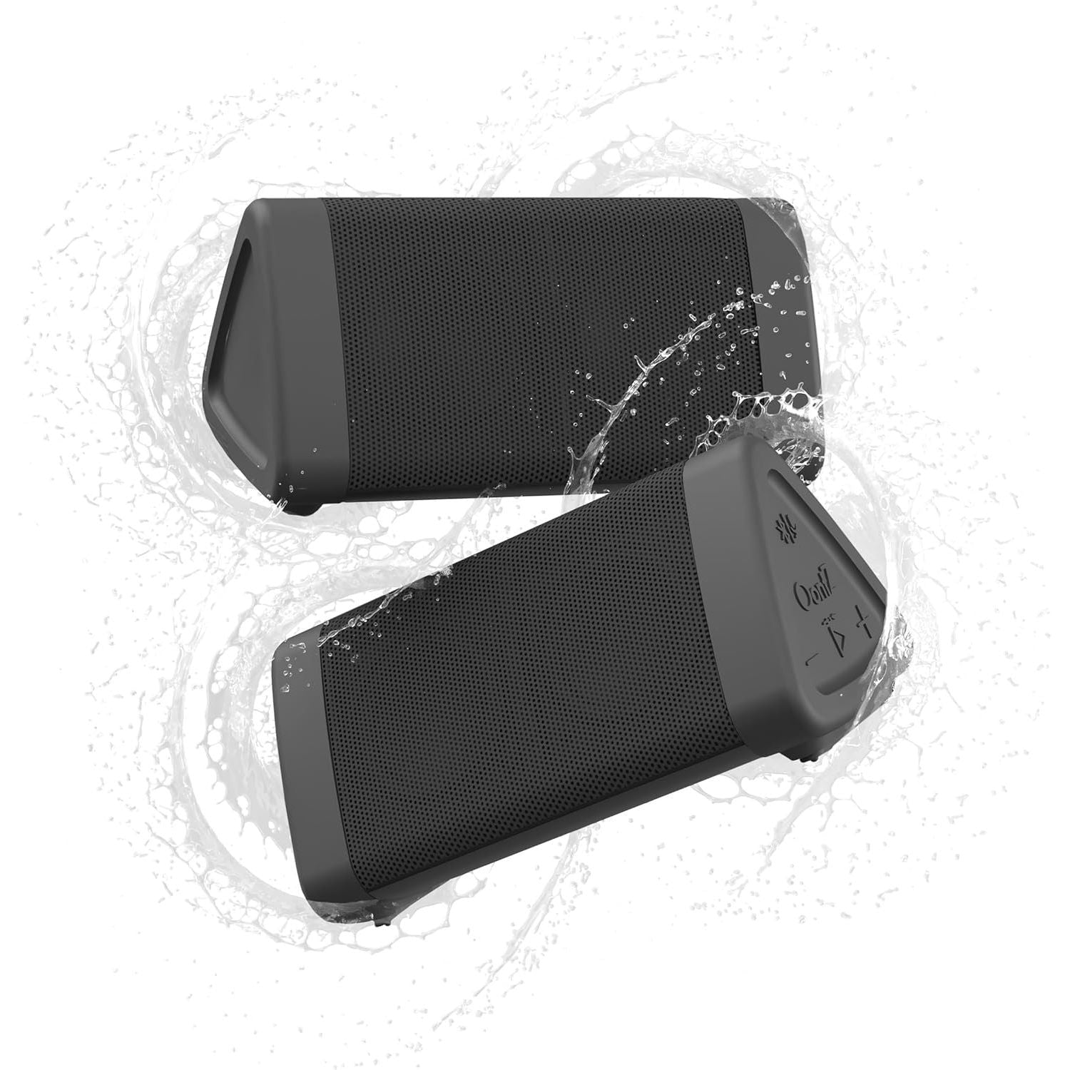 Buy now Oontz Upgraded Angle 3 Portable Bluetooth Speaker 5.0-10W Sound, 14-Hr Battery, 100ft Wireless Range, IPX5 Water-Resistant, Budget-Friendly Small Speaker for Travel, Party, Outdoor or Home (Pink) Black-Dual at indiglob india