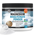 Magnesium Bisglycinate 100% Chelate No-Laxative Effect - 90ct | Max Absorption Magnesium Glycinate Capsules, Healthy Energy Muscle Bone & Joint Support - Non-GMO Project Verified