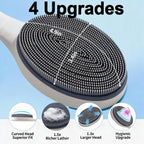 Extendable Silicone Back Scrubber-17.5"-32",4X Firm Exfoliation