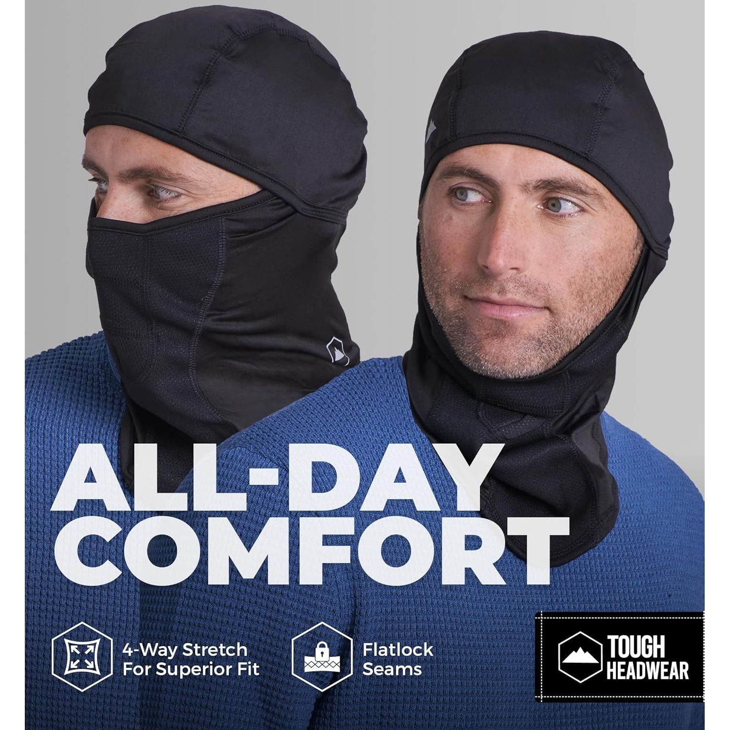 Buy now Balaclava Ski Mask - Winter Face Mask for Men & Women - Cold Weather Gear for Skiing, Snowboarding & Motorcycle Riding at indiglob india