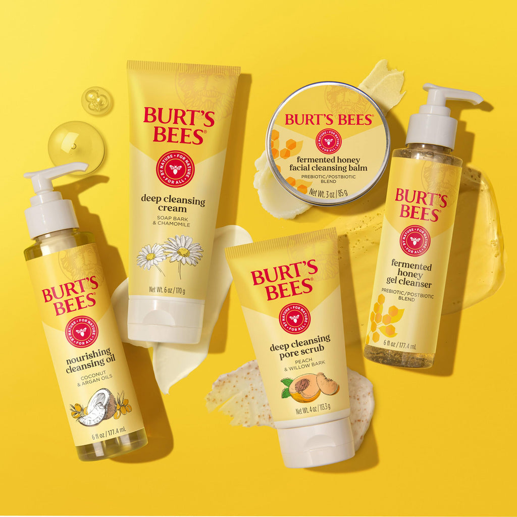 Buy now Burt's Bees Deep Cleansing Pore Scrub with Peach and Willow Bark, 4 Ounces, Pack of 3 at indiglob india