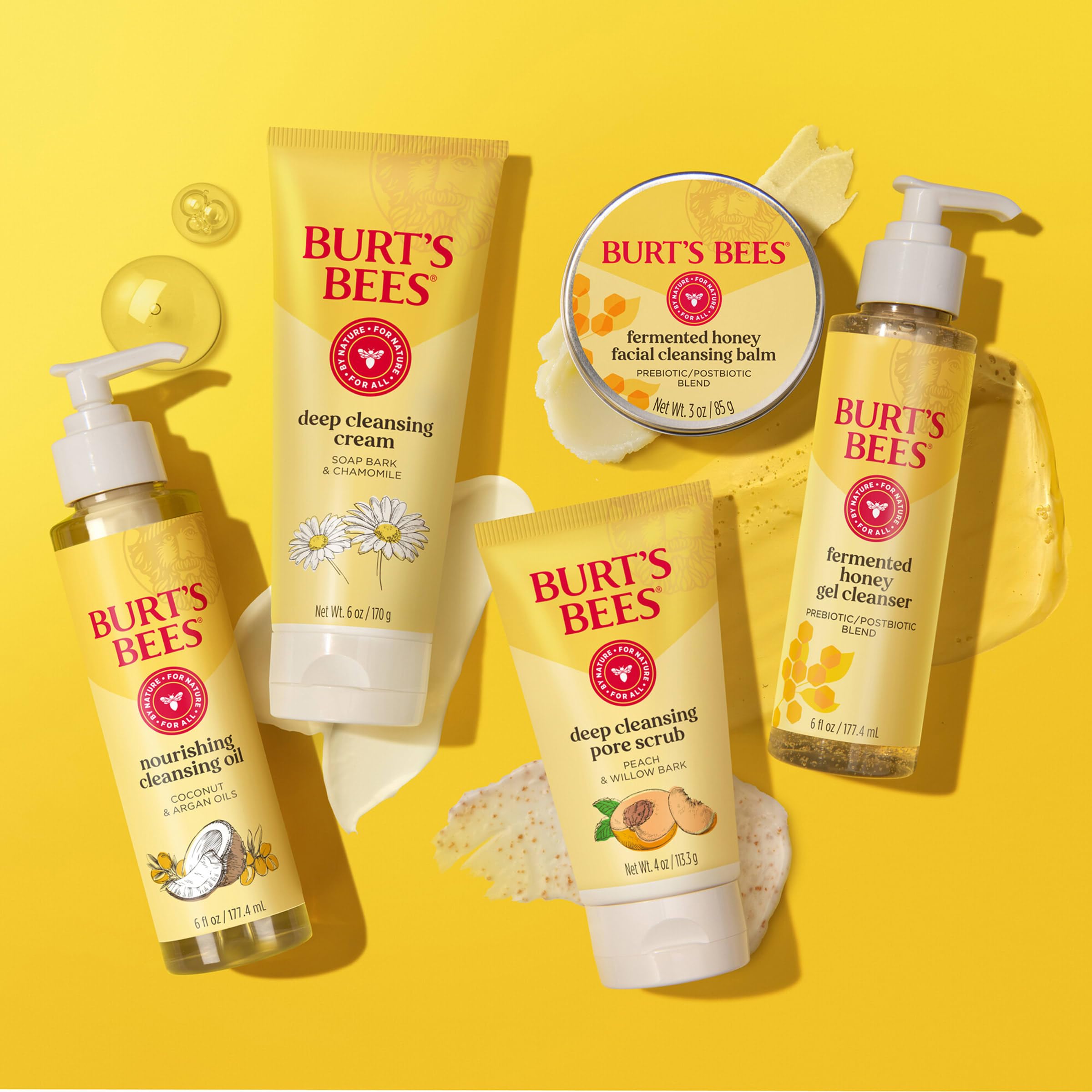 Buy now Burt's Bees Deep Cleansing Pore Scrub with Peach and Willow Bark, 4 Ounces, Pack of 3 at indiglob india