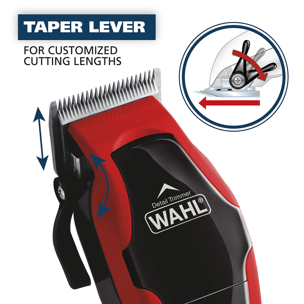 Buy now Wahl USA Clip Æ’??N Trim 2 in 1 Corded Hair Clipper with Pop Up Trimmer Kit, The Perfect Hair Clippers for MenÆ’??s Haircuts and Long Beard Touch Up Grooming Æ’?? 79900-1501P at indiglob india