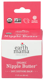 Earth Mama Organic Nipple Butter for Breastfeeding and Dry Skin, 2-Fluid Ounce
