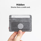 Buy now TagVault™ AirTag Wallet Holder - The Thinnest AirTag Wallet Card Insert | Flexible, Stays Hidden, Patent Pending | Elevation Lab at indiglob india