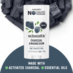Schmidt's Aluminum-Free Vegan Deodorant Charcoal & Magnesium with 2.65 oz