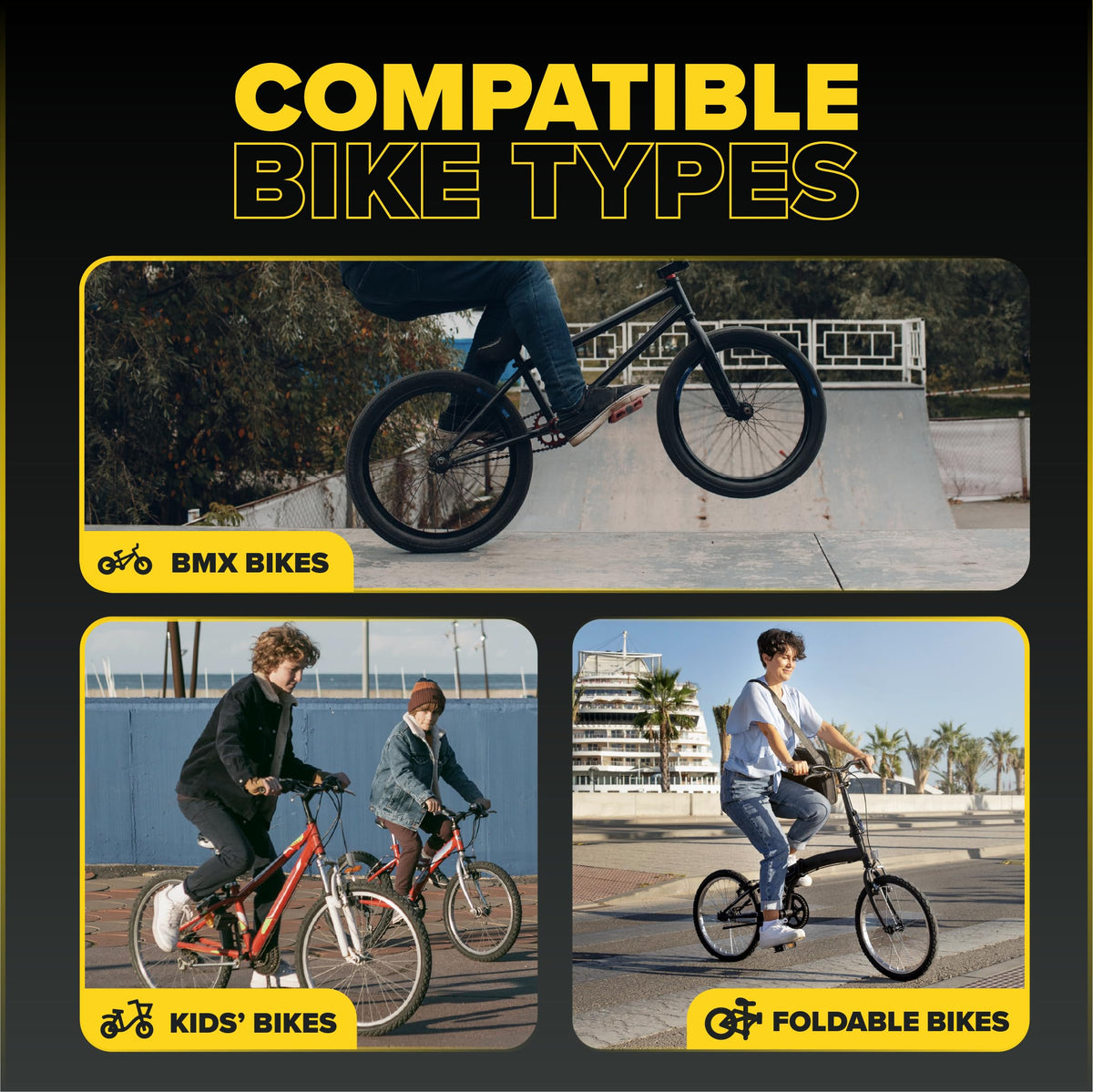 Ultraverse 20" Bike Inner Tubes 20 x 1.75, 1.95, 2.00, 2.125 – Set of 2