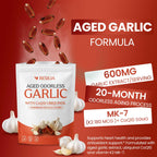 Resilia Odorless Aged Garlic Extract Softgels (60 Count) | 600mg Aged Garlic Extract Per Serving | With CoQ10 Ubiquinol & Vitamin K2 (MK-7) | Dietary Supplement