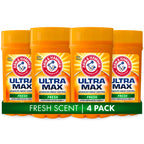 ARM & HAMMER ULTRA MAX Deodorant, Fresh Scent, Solid Stick 2.6 oz, 4-Pack