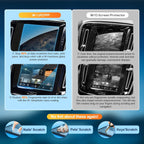 Buy now Car Screen Protector for Volvo Accessories XC90/XC60/XC40/S90/S60/V90/V60(2016-2025) 8.7 inch + AC Climate Control Touch Screen Mil-Grade 9H+ Tempered Glass HD [No More Glare& Fingerprint] 2-Pack at indiglob india