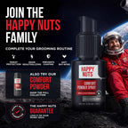 HAPPY NUTS Comfort Powder Spray Deodorant For Men: Anti-Chafing, Sweat and Odor Control for Jock Itch, Aluminum-Free, 2.75 oz (1 Pack), Fragrance-Free