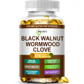 Wormwood Black Walnut Cleanse for Humans - High Absorption Wormwood Black Walnut Cloves Softgels for Digestive Cleanse Detox - Soursop Pumpkin Seed Oil of Oregano Turmeric Berberine - Non-GMO