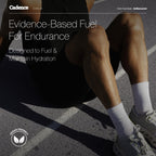 Cadence Core Energy Gels For Running Endurance - Carbohydrates Per Serving With Electrolytes For Hydration - Dual Fuel Formula, For Long Distance Sport, Cycling - 12 Pack (44g x 12)