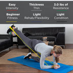 THERABAND Resistance Bands Set, Beginner Kit, Yellow, Red, Green, Non-Latex