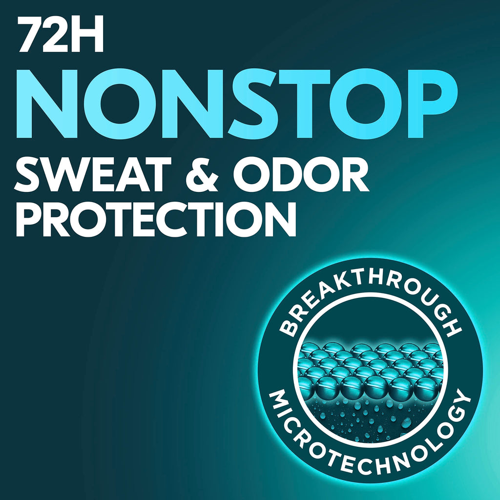 Degree Antiperspirant Deodorant Dry Spray Cool Rush 3.8 oz 3 Count | 72-Hour Sweat and Odor Protection For Men With Body Heat Activated® Technology