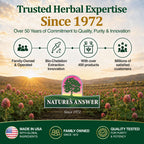 Nature's Answer Red Clover | Provides Menopause Support | Alcohol-Free, Gluten-Free, Kosher Certified & No Preservatives 1oz