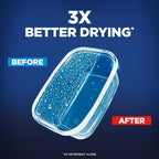 Buy now Finish Jet-Dry Dishwasher Rinse Aid, Compatible with Dishwasher Detergent, Prevents Spots & Residues, Dries, Shine & Protects, 32 oz, 300 washes at indiglob india