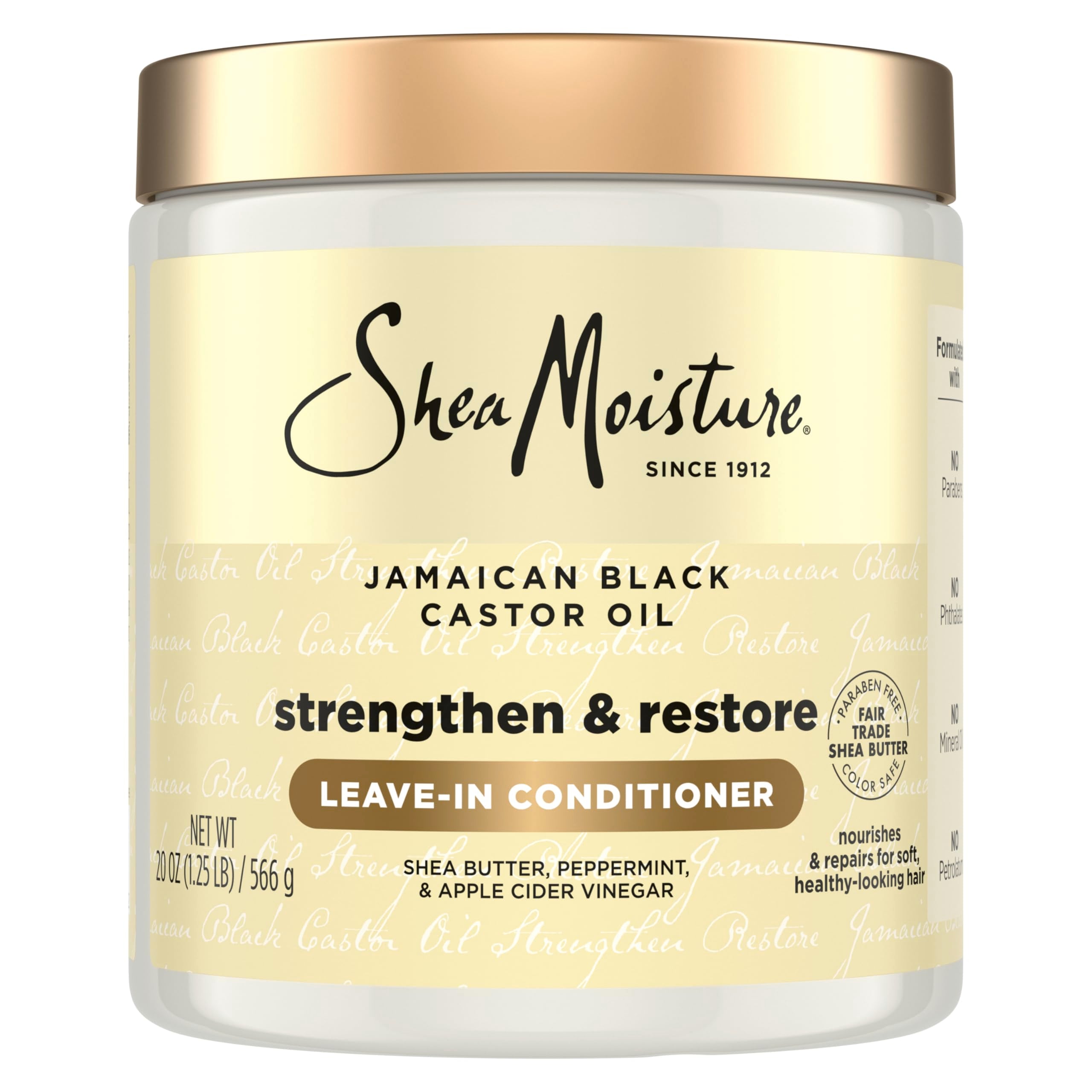 Buy now SheaMoisture Jamaican Black Castor Oil Leave In Conditioner 100% Pure Jamaican Black Castor Oil For Damaged Hair to Soften and Detangle Hair 11.5 oz Black Castor Oil 20 Fl Oz (Pack of 1) at indiglob india