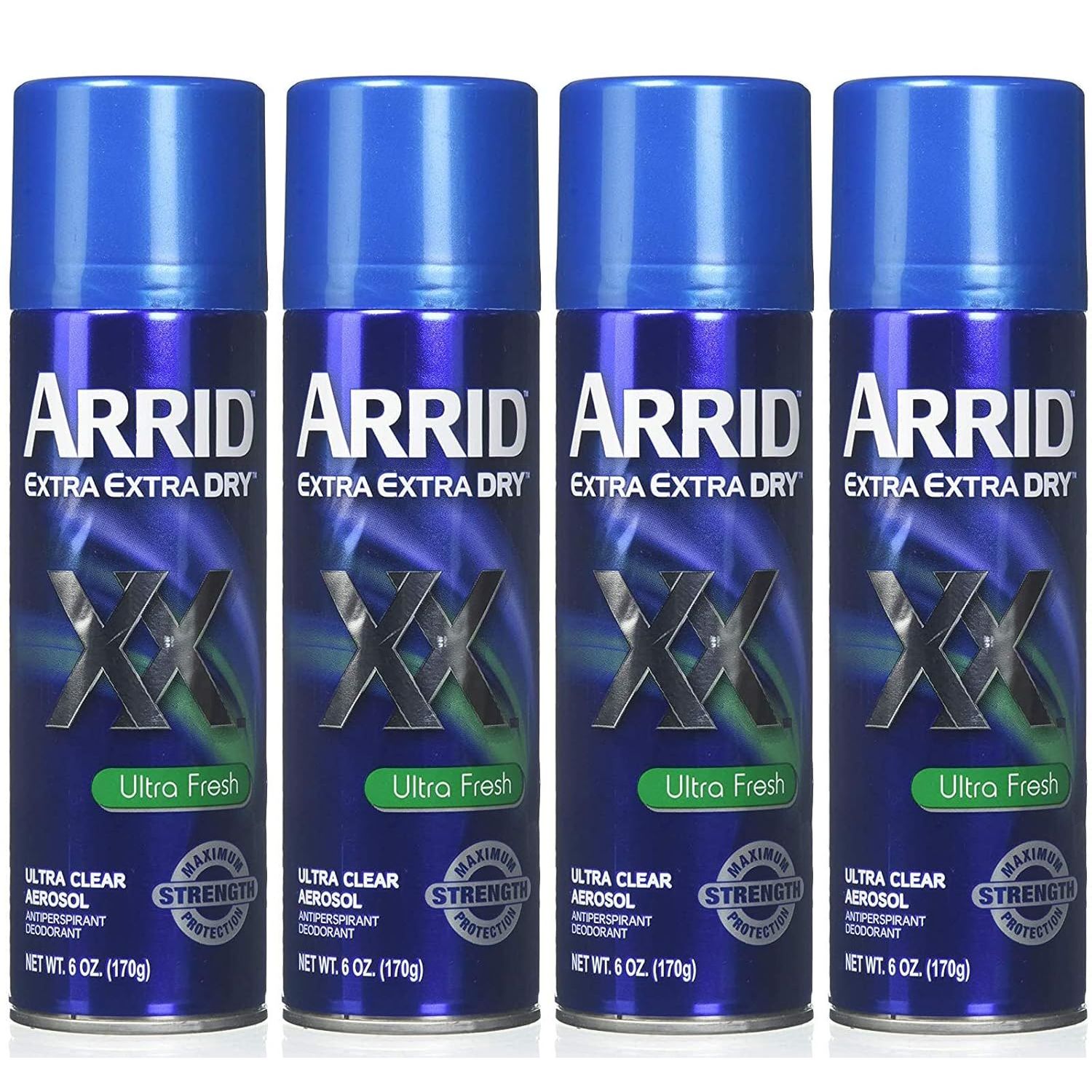Buy now ARRID XX Ultra Clear Anti-Perspirant Deodorant Spray, Ultra Fresh, 6 Ounce (Pack of 3) 6 Ounce (Pack of 4) Ultra Fresh at indiglob india