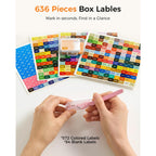 Redtwo 60pcs 2026 Version Diamond Painting Storage Container