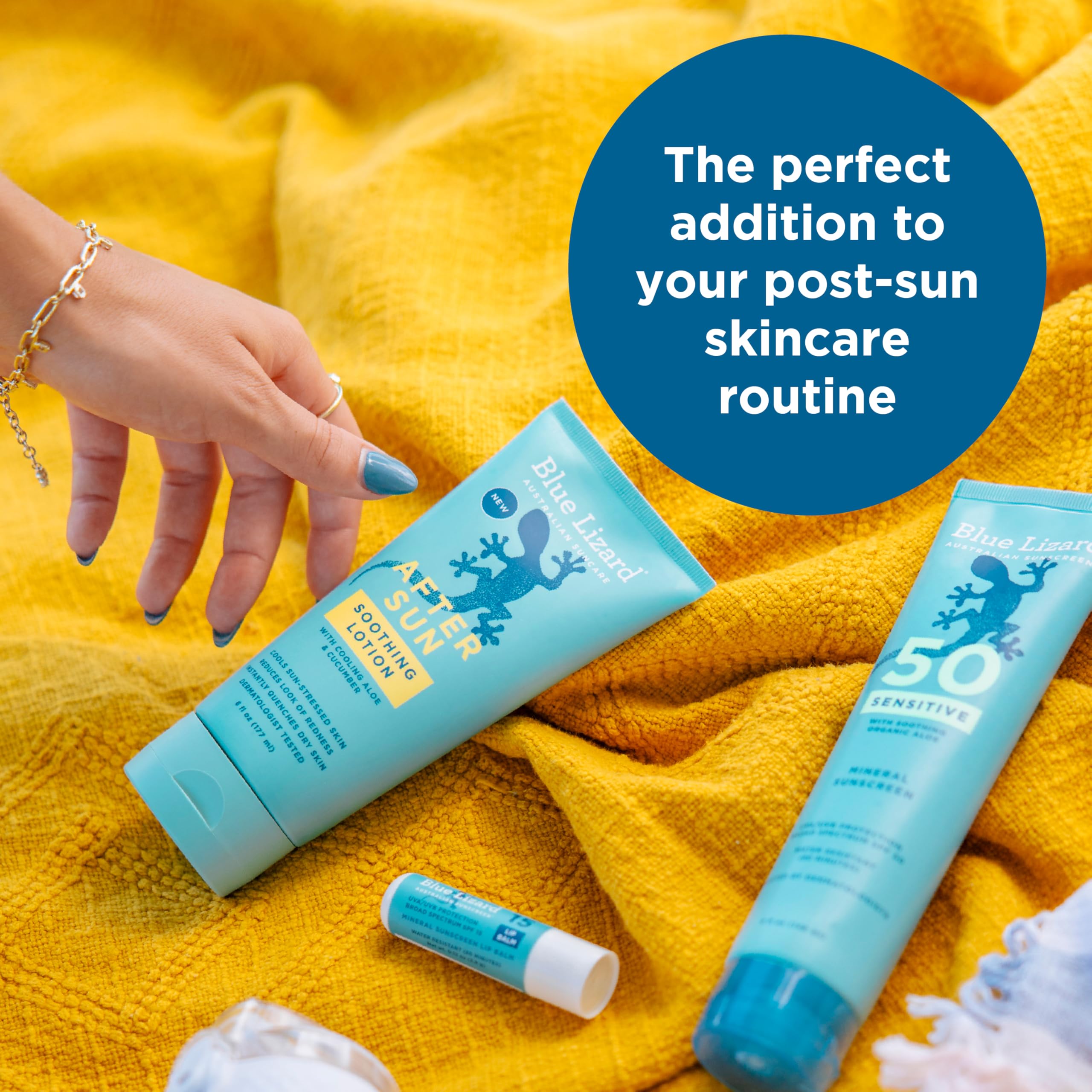 After Sun Soothing Lotion, Lightweight Formula with Shea Butter, Soothes and Moisturizes, Proven to Reduce the Look of Redness, Instant Hydration, Vegan, Hypoallergenic, 6 oz.