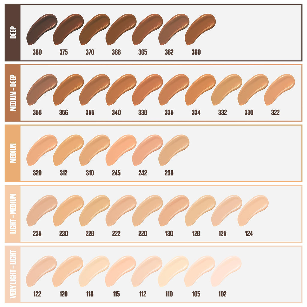 Buy now Maybelline Fit Me Matte + Poreless Liquid Oil-Free Foundation Makeup, Light Beige, 1 Count (Packaging May Vary) at indiglob india