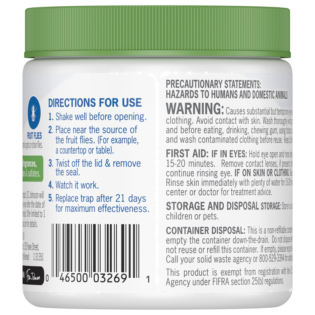 Raid Essentials Indoor Fruit Fly Trap, 5.4 oz