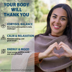 StrongVit Cortisol Supplements for Women and Men with Magnesium, Ashwagandha & L-Theanine. High Cortisol Reducer, Manager, Detox, Lower and Control. Sleep Support & Stress Relief, USA