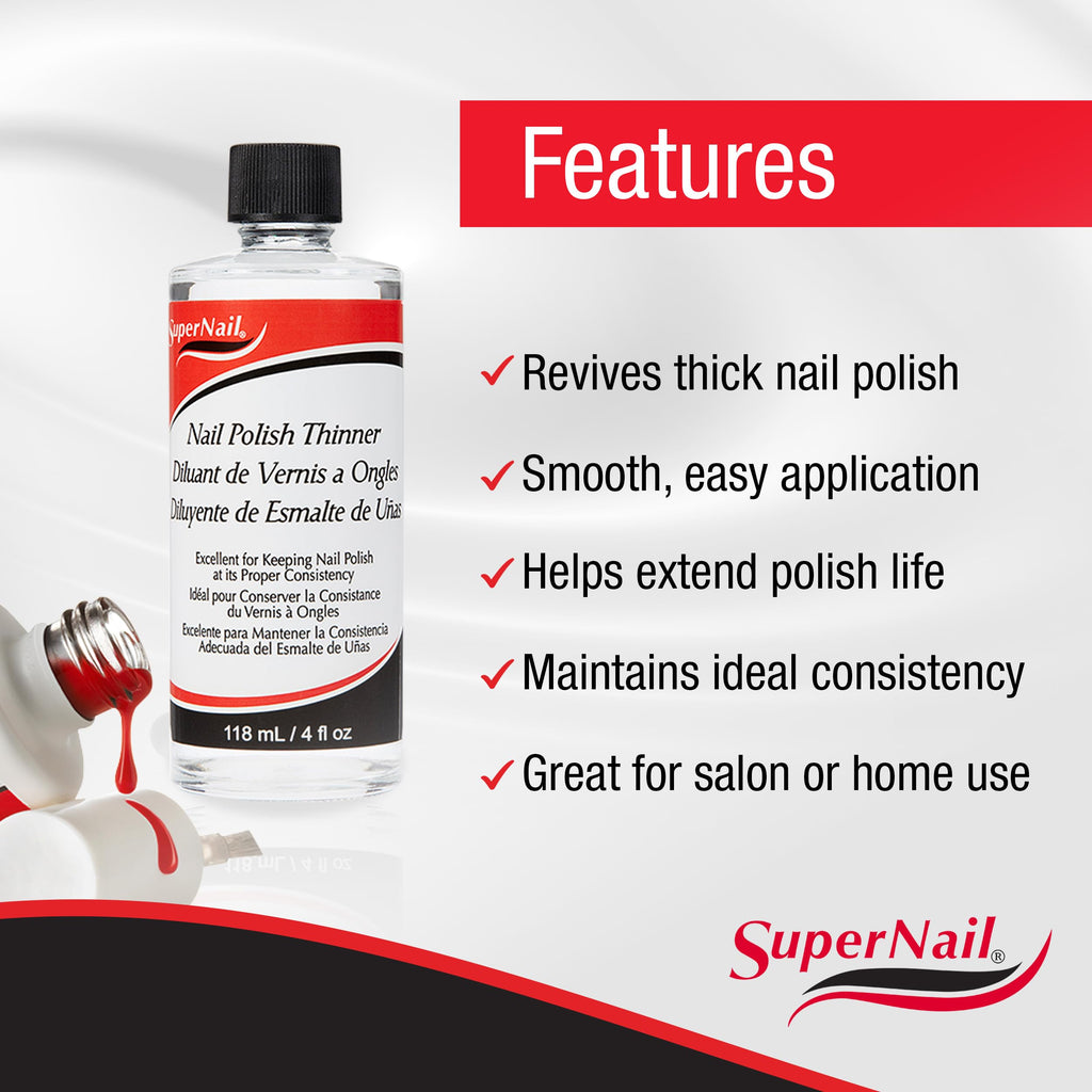 Buy now Super Nail Polish Thinner 4 Ounce (118ml) at indiglob india