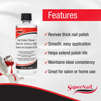 Buy now Super Nail Polish Thinner 4 Ounce (118ml) at indiglob india