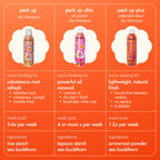 amika perk up plus extended clean dry shampoo | lightweight + buildable, extend time even further between wash days, invisible finish + no white residue, for all hair types