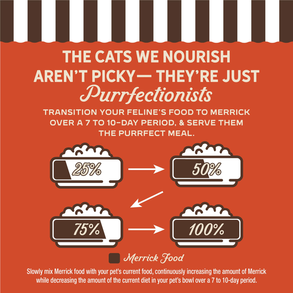 Merrick Purrfect Bistro Natural Dry Cat Food for Adult Cats, 4 lb. Bag