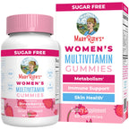 MaryRuth Organics Women's Immune Support Multivitamin Gummies | Ages 14+ | Skin Health | Gummy Vitamins for Women | Sugar-Free | Vegan | Non-GMO | 60 Count | Sugar Free, Vegan, 60 Count
