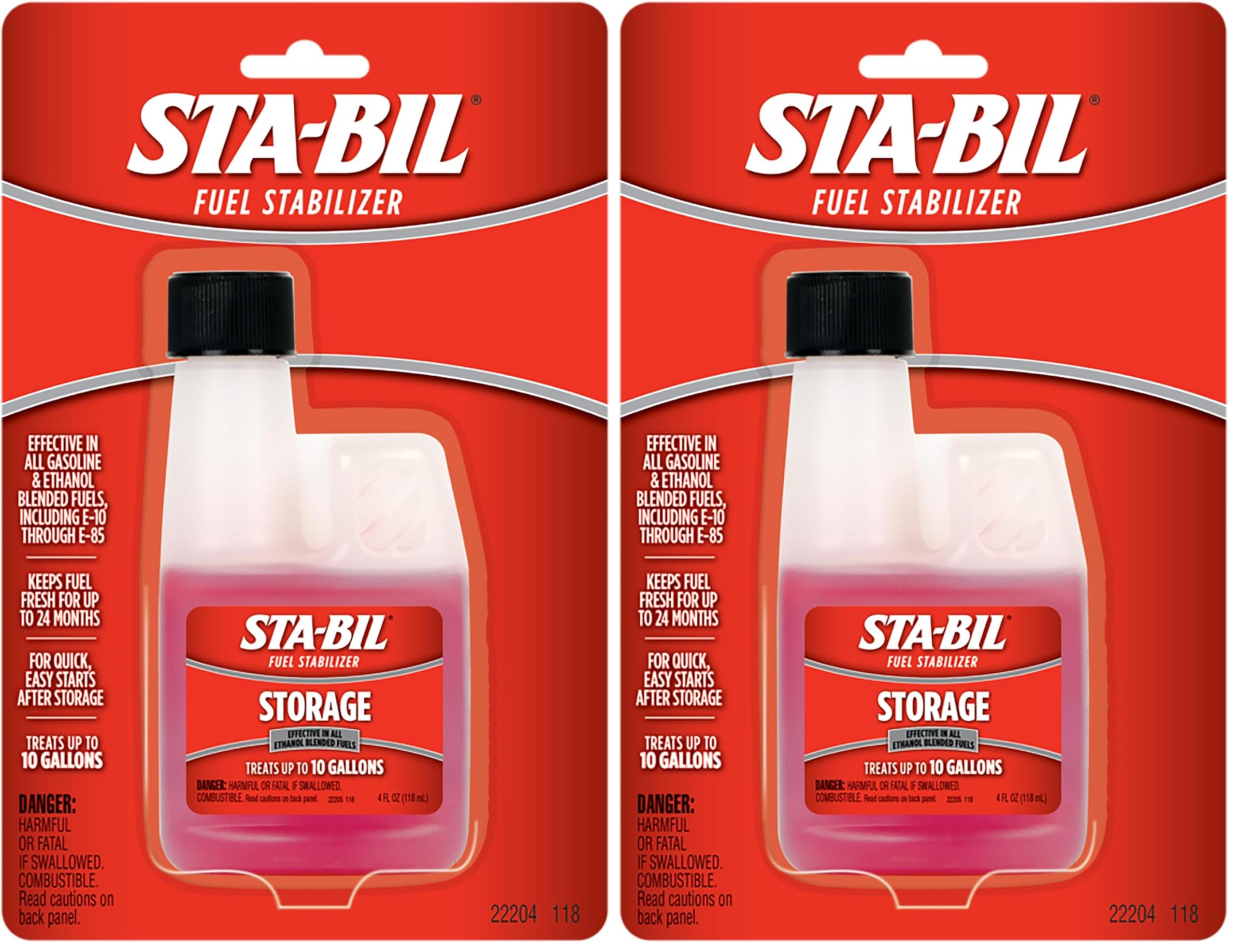 Buy now STA-BIL Storage Fuel Stabilizer | Keeps Fuel Fresh for 24 Months, Prevents Corrosion, Gasoline Treatment Additive that Protects System, Gas Stabilizer for Storage, 4 oz. at indiglob india