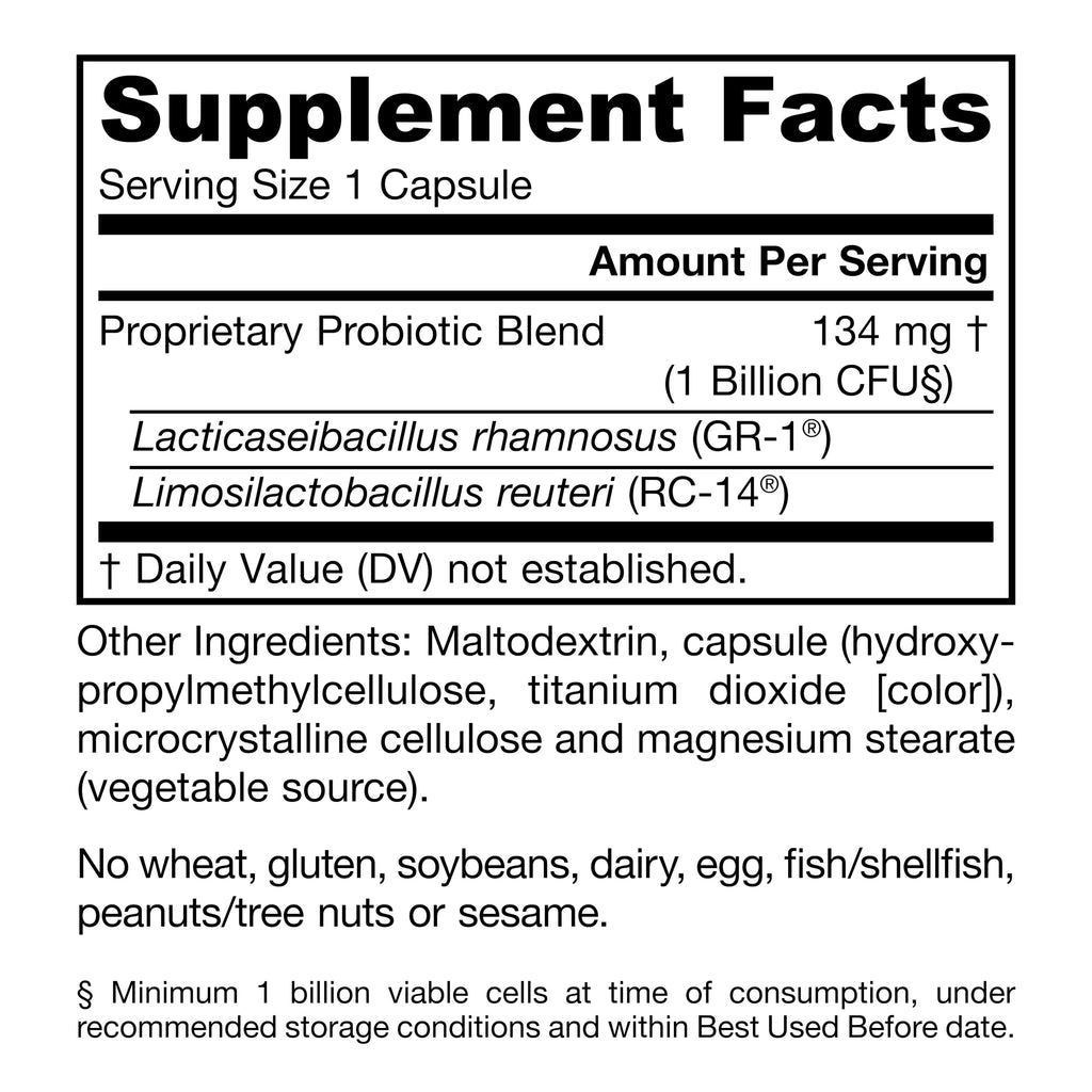 Jarrow FemDophilus Probiotics, Vaginal & Urinary Tract Support, 60 Capsules | Vaginal Health Support, Urinary Tract Support, 1 Billion CFU, Clinically Studied Strains, Shelf-Stable, Vegan, Gluten-Free