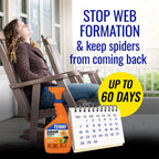TERRO Cobweb Eliminator, Spiderweb Repellent Spray for Indoor & Outdoor Use