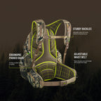 TIDEWE Hunting Backpack for Men, 40L Camo Hunting Pack for Deer Hunting