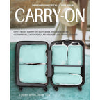Buy now Compression Packing Cubes Set for Travel - Lightweight, Durable Clothes Organizer for Carry-On Luggage and Suitcases by TRIPPED Travel Gear at indiglob india