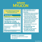 Infants' Mylicon Daily Probiotic Drops, for Colic and Fussiness, 8mL, 21 Daily Doses | Daily probiotic drops help relieve crying & fussiness from colic - Support digestive and immune health - 21 daily doses