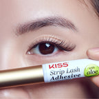 Buy now KISS Lash Adhesive, Lash Glue, 24hr Strip Eyelash Adhesive, Clear, Includes Lash Adhesive, Long Lasting Wear, Can Be Used with Strip Lashes and Lash Clusters at indiglob india
