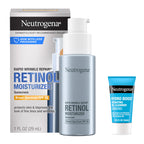 Buy now Neutrogena Rapid Wrinkle Repair Retinol Face Moisturizer with SPF 30, Daily Anti-Aging Face Cream, Retinol & Hyaluronic Acid & Trial Size Hydro Boost Facial Cleanser, 0.5 fl. oz at indiglob india
