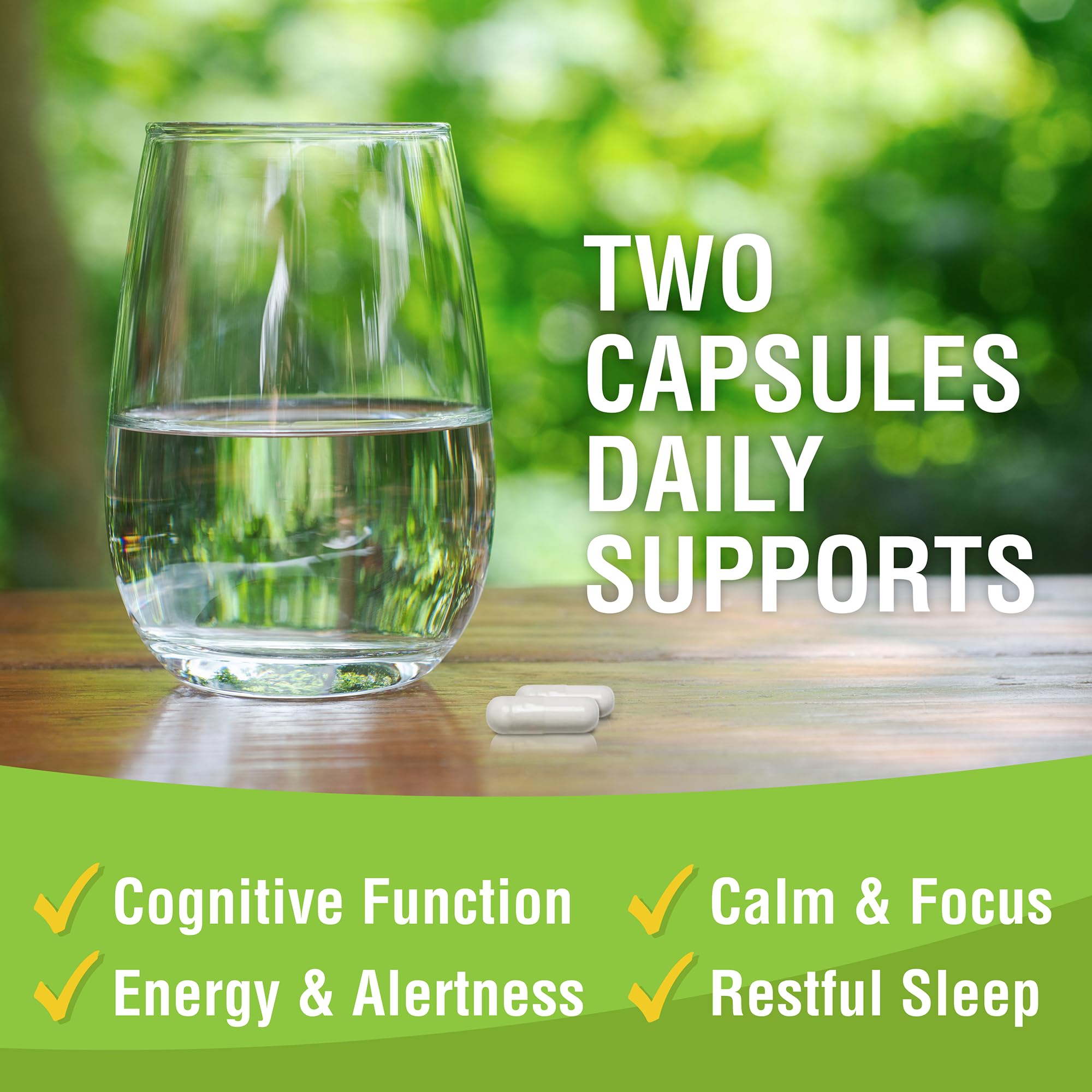 Magtein - Magnesium L-Threonate Supplement, Memory, Focus, Sleep & Brain Health Formula for Men & Women, Cognitive Support for Adults, Clinically Researched - 60 Veg Capsules