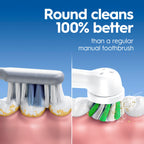 Buy now Oral-B Pro 100 3D White, Battery Toothbrush, White at indiglob india