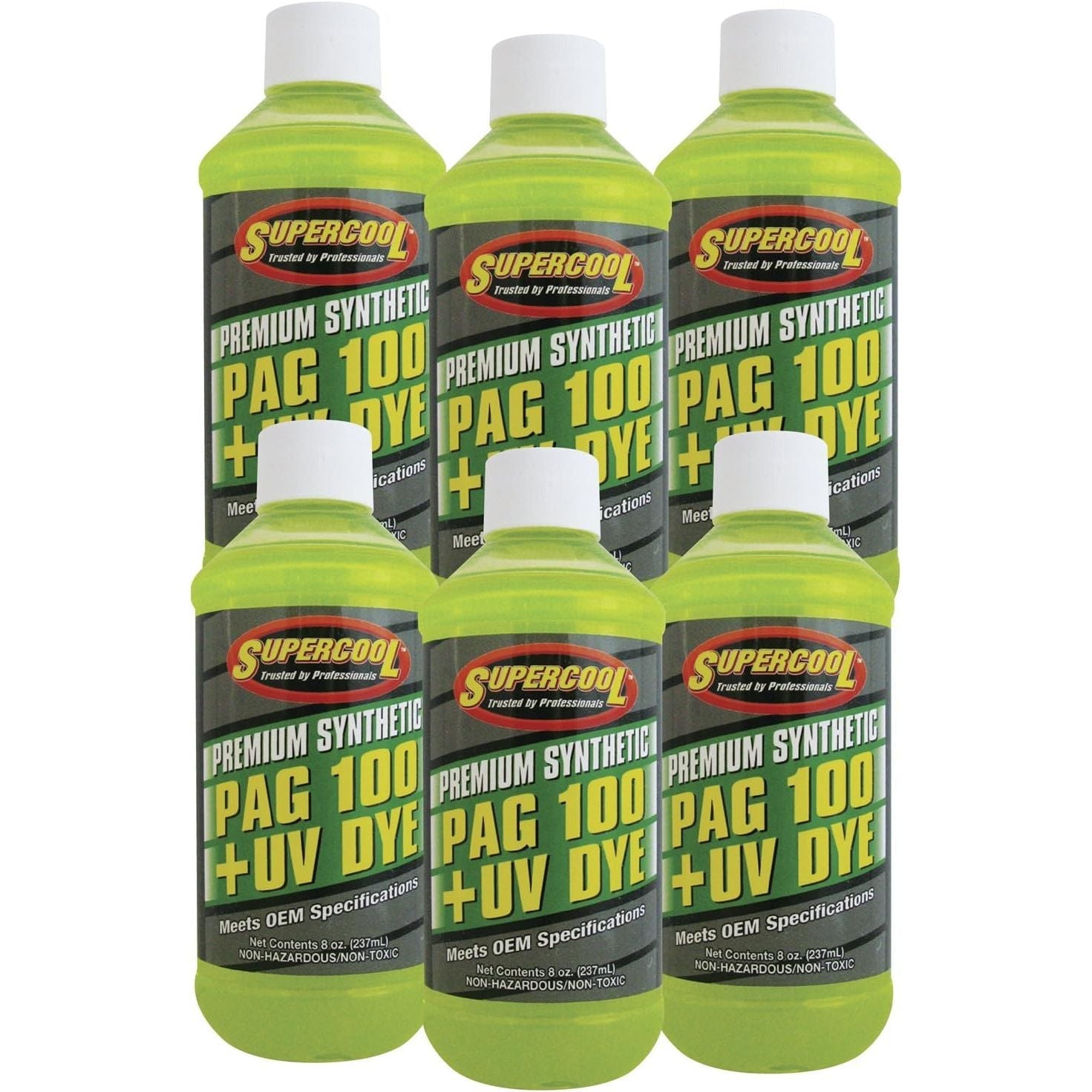 Buy now TSI Supercool P100-8D PAG 100-Viscosity Plus U/V Dye Oil - 8 oz , Silver 8 oz., 6 Pack at indiglob india